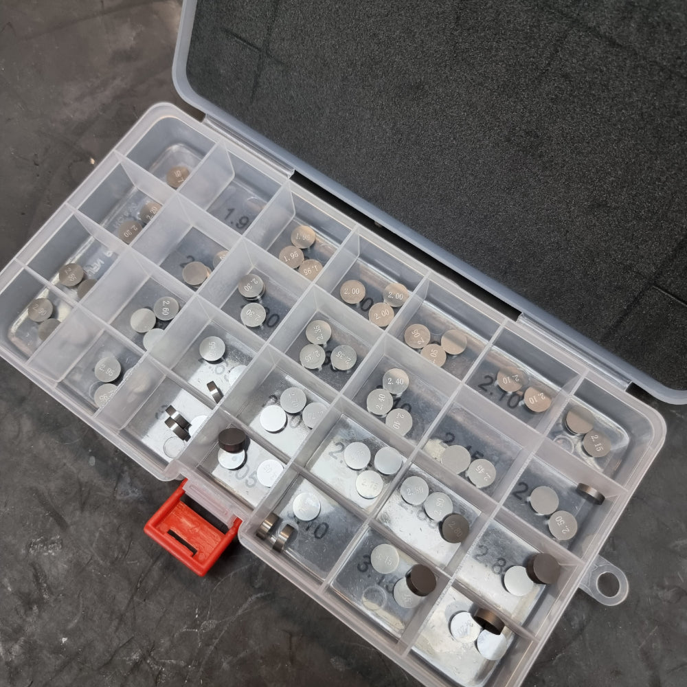 Ventilspiel einstellen Zubehör SHIMS und co.