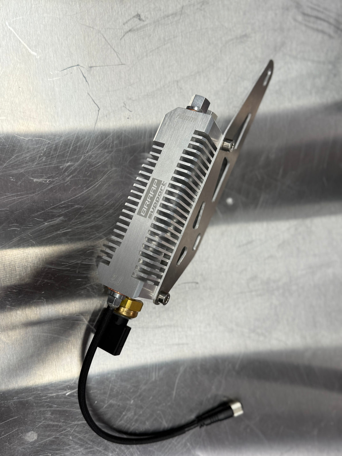 Einzylinder Ölkühler 2.0 by Braap Support passend für KTM LC4 Plug and Play oder Husqvarna, GasGas, Husaberg etc.