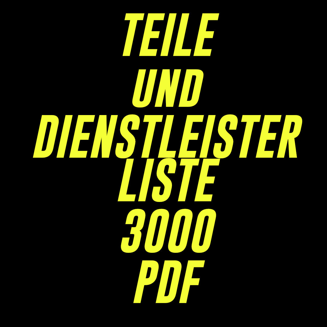 Service, Händler und Teileliste für Dienstleistungen rund um Motorräder und KTM Modelle