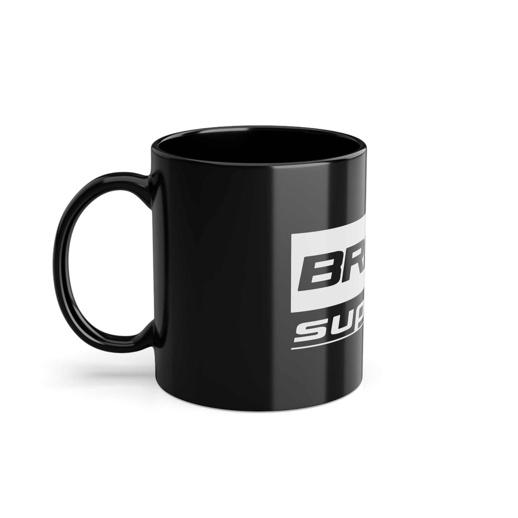 Black Coffee Cup, 11oz