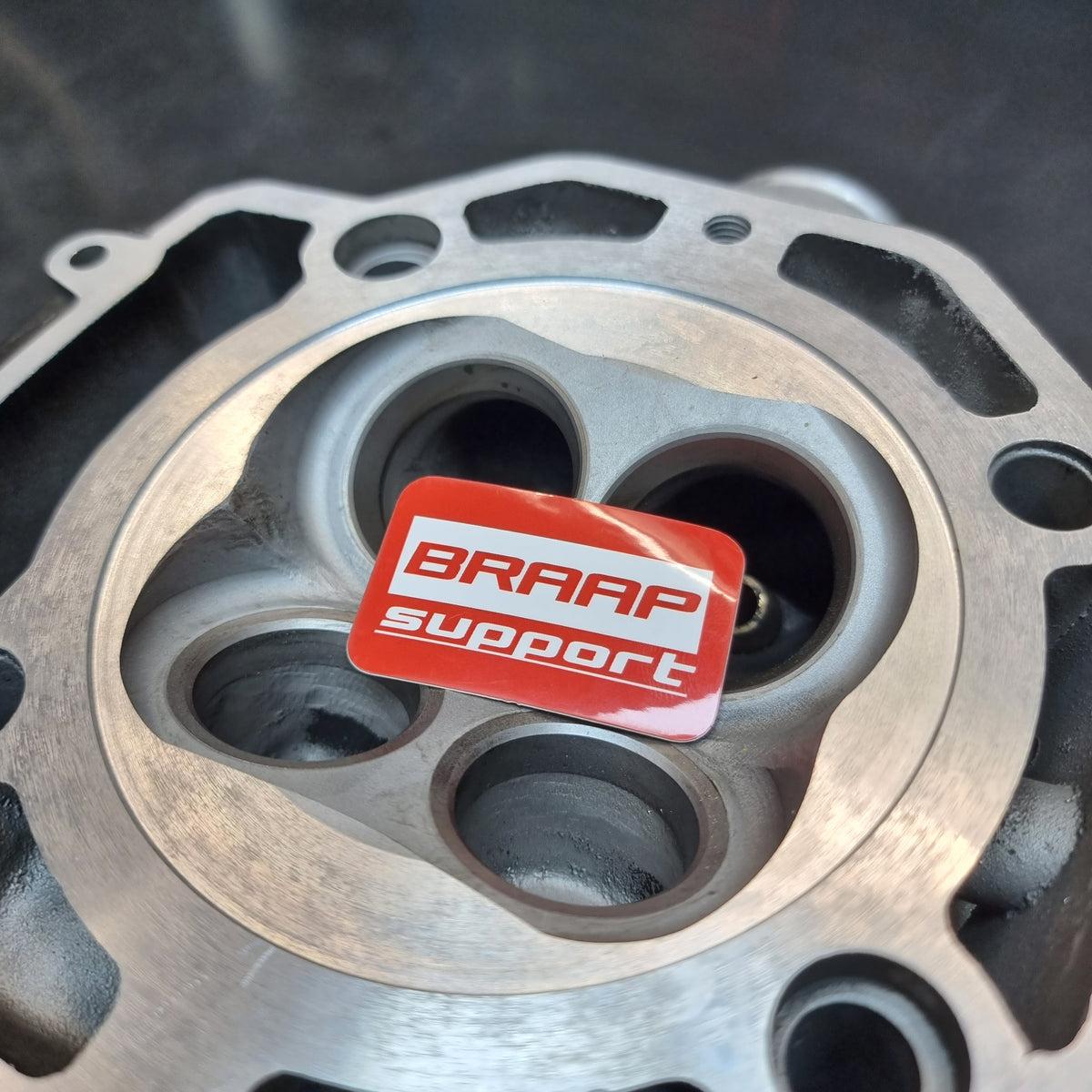 STICKER Braap Support RED