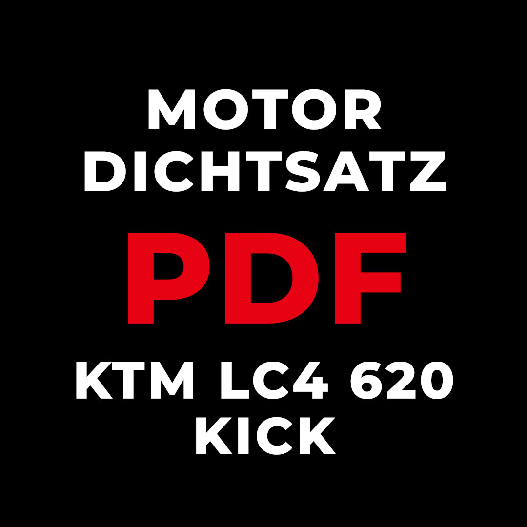 Dichtsatz PDF für KTM 620 Kickstart