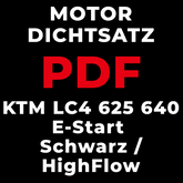 Dichtsatz PDF für KTM 625 640 E-Start