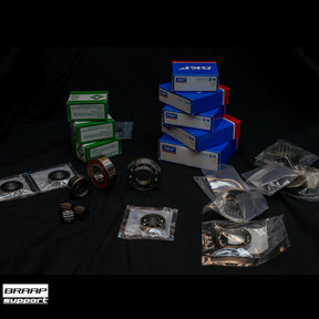 Motorlager-Set für KTM LC4 625 & 640 E-Start ab 2003 (HighFlow)